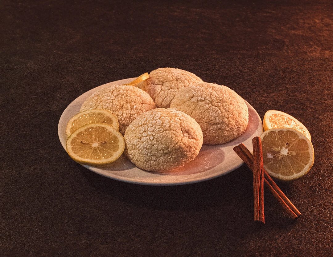 citrónové crinkles